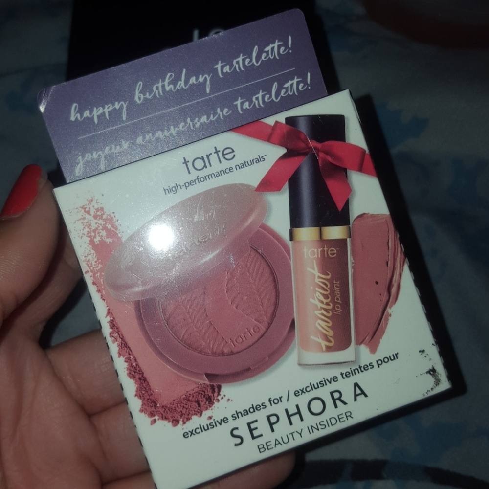 Tarte blush And lipstick